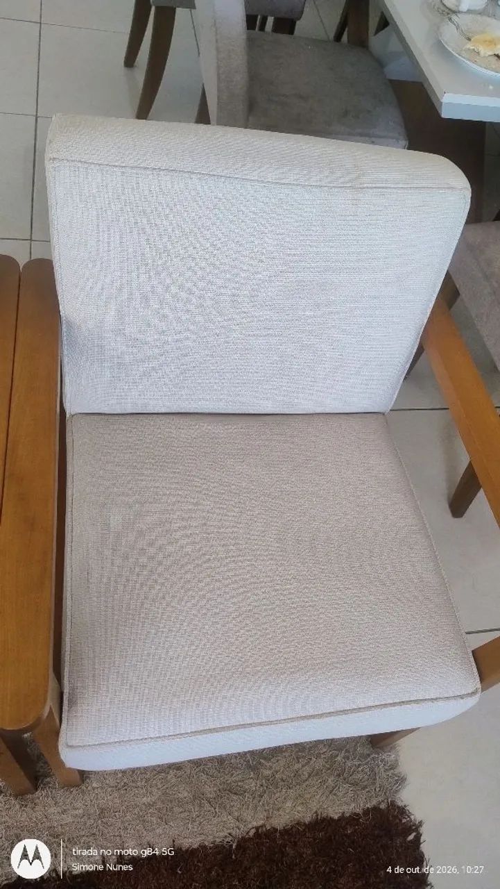 Poltrona em linho  - Foto 3