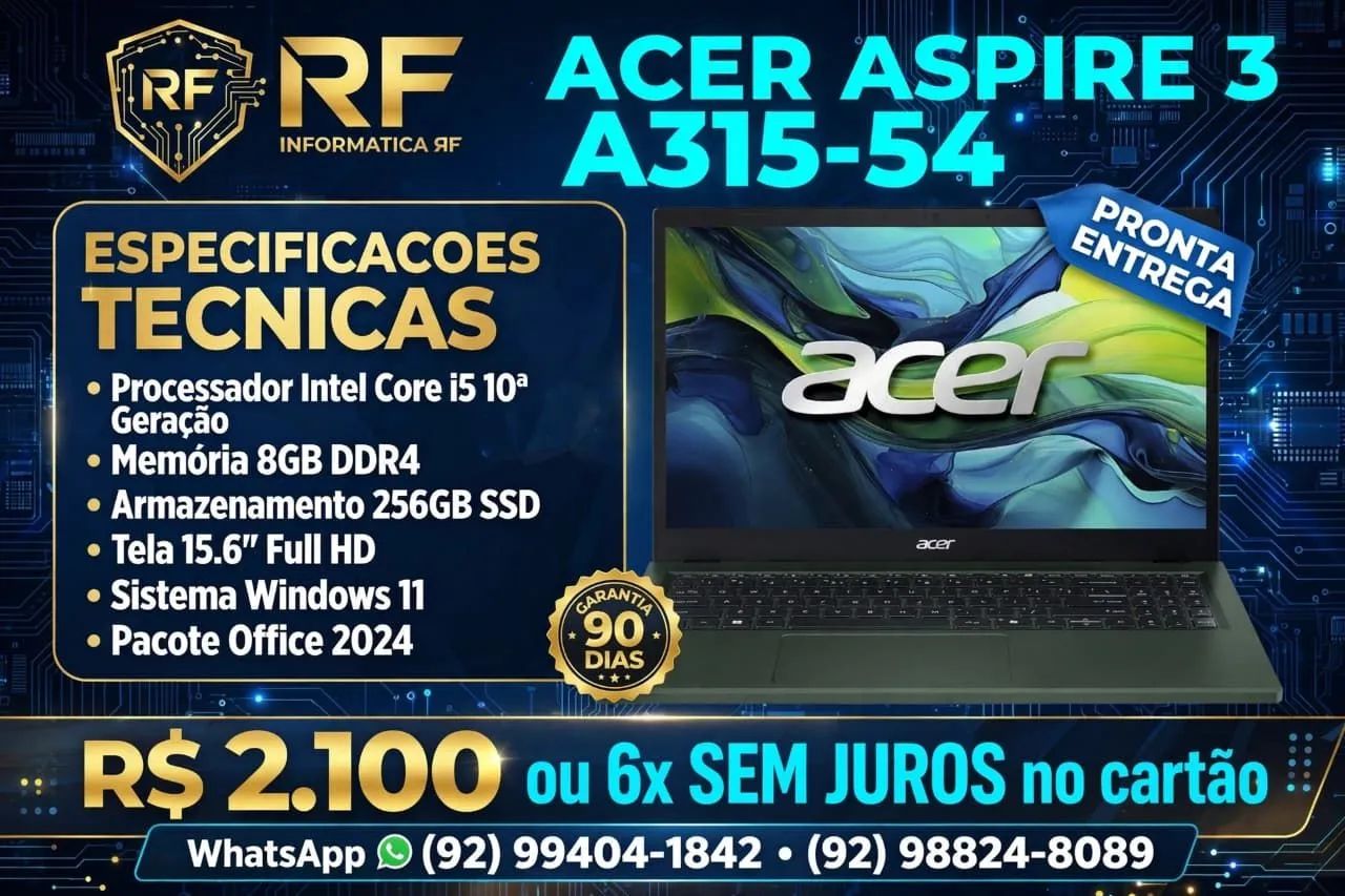 Notebook Acer aspire 3 