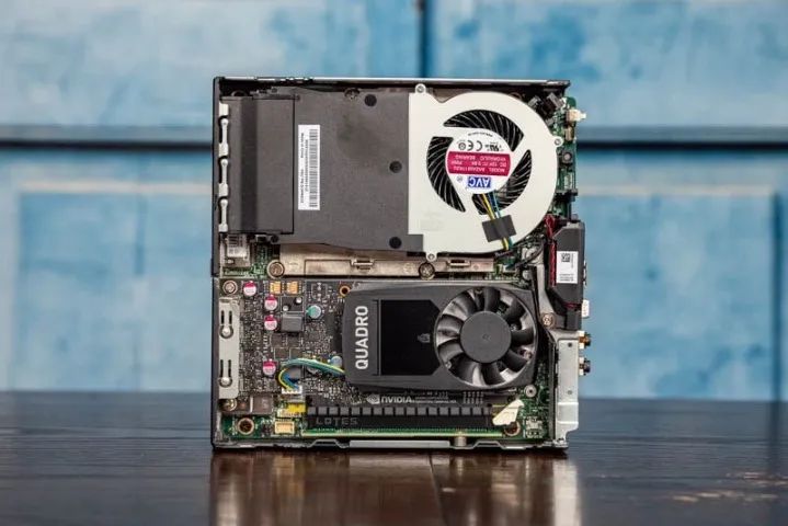 Mini Pc Workstation Lenovo P330 Core i7-8700T  Nvidia Quadro P620 2GB - Foto 4
