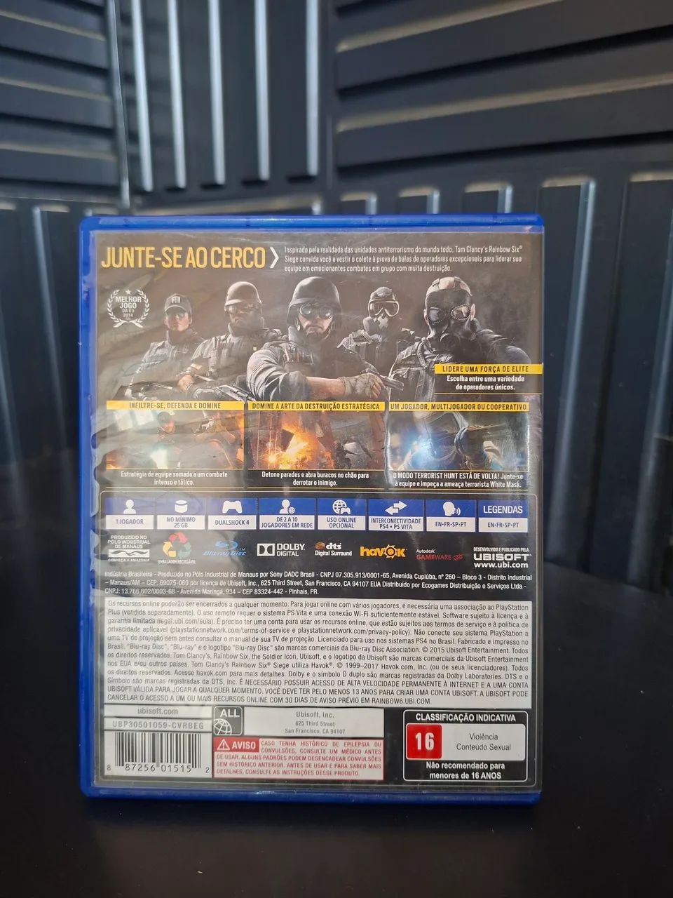 jogo Tom Clancy's Rainbow Six Siege para PS4 - Foto 2