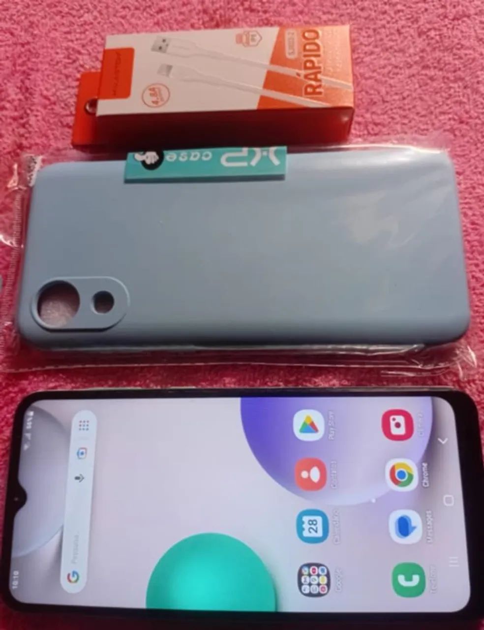 Samsung A03 em perfeito estado,  acompanha carregador e capinha  - Foto 2