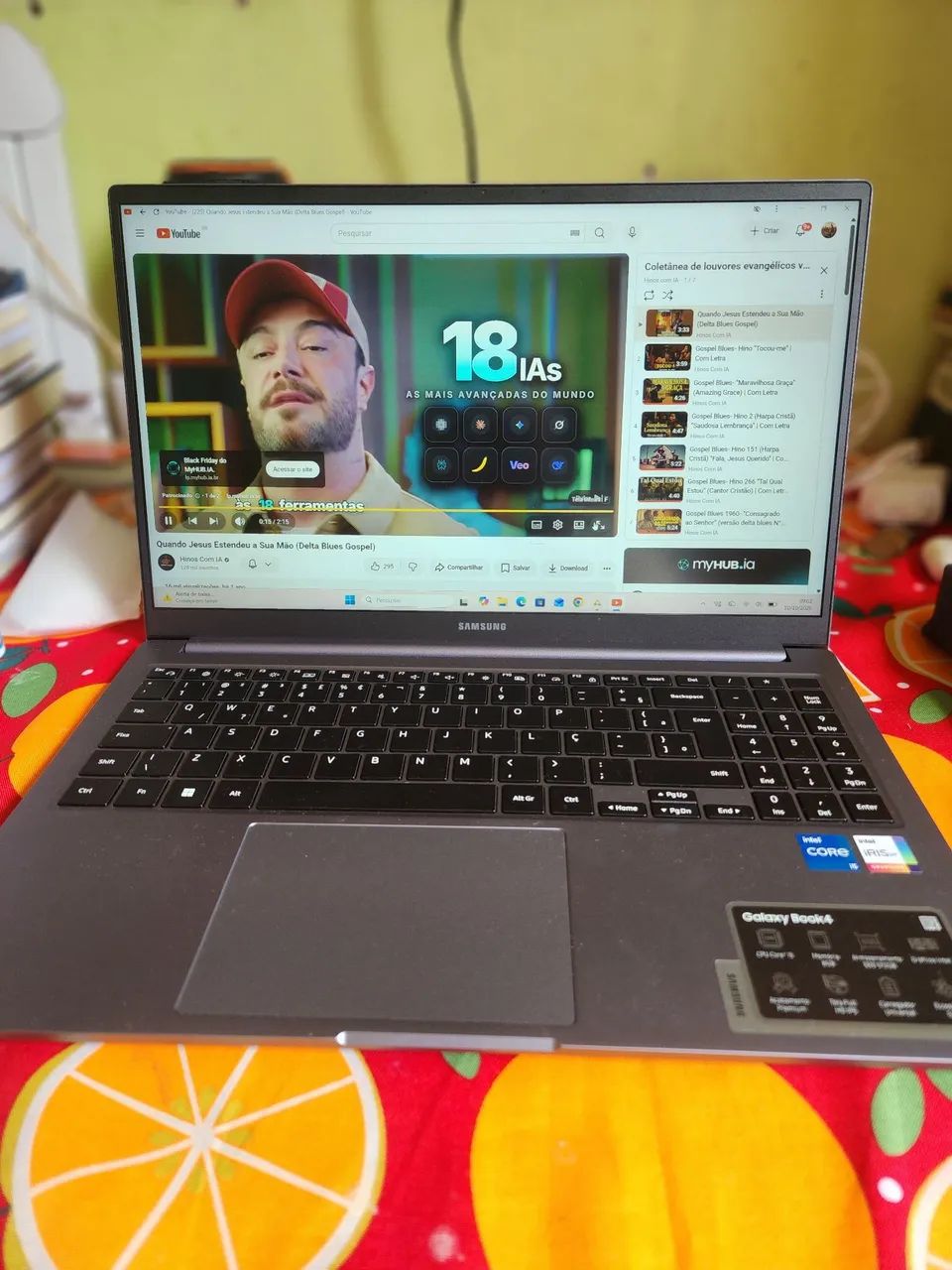 Notebook Samsung book 4
