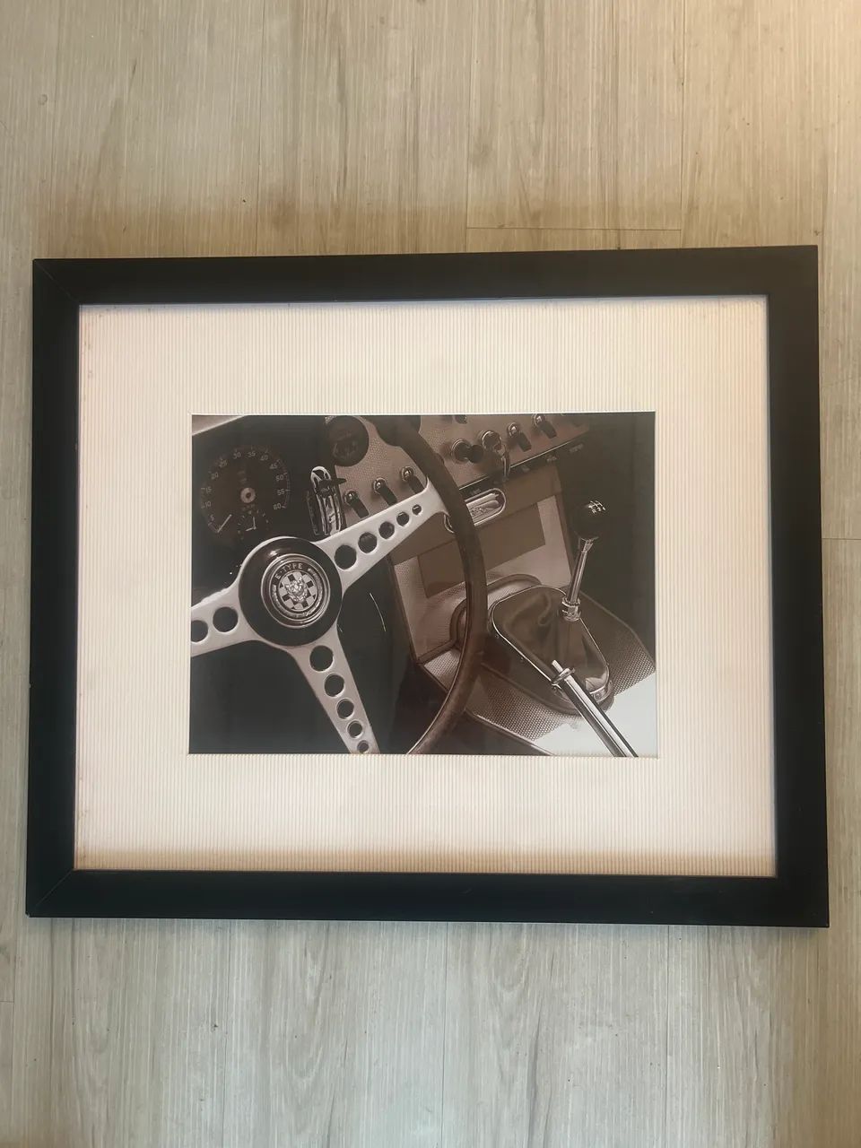 Quadro preto e branco BMW