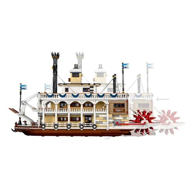 Lego® Ideas Barco Fluvial a Vapor 21356 (Lacrado) - Foto 4