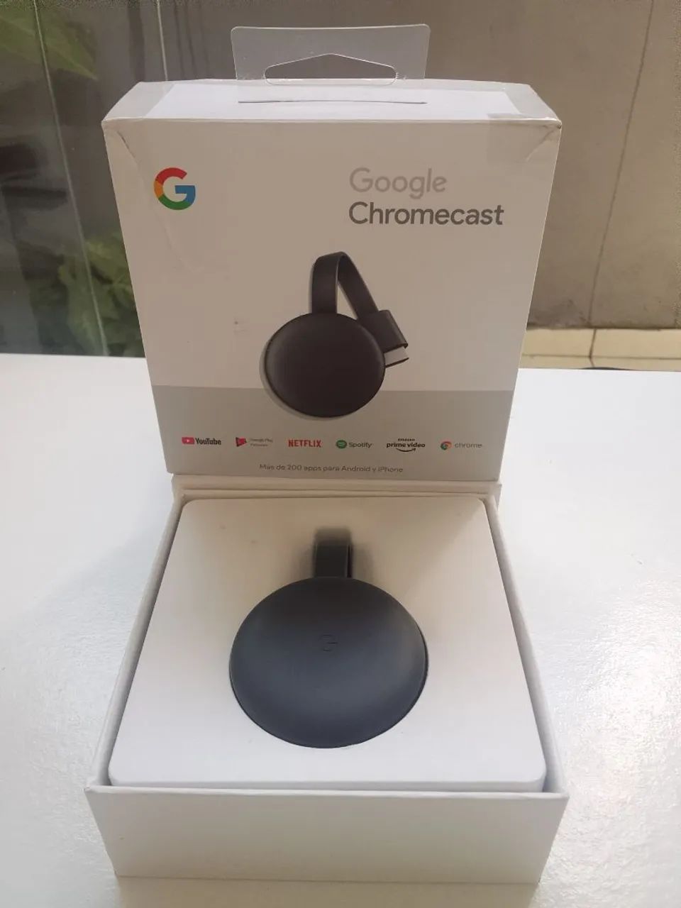 CHROMECAST 3ª GERAÇÃO GOOGLE ORIGINAL 