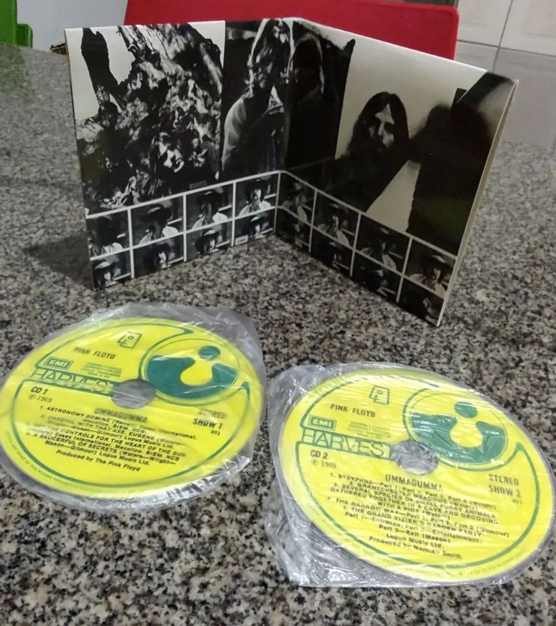 Caixa de box com 16 cds set pink Floyd Oh,By ,the way way - CDs