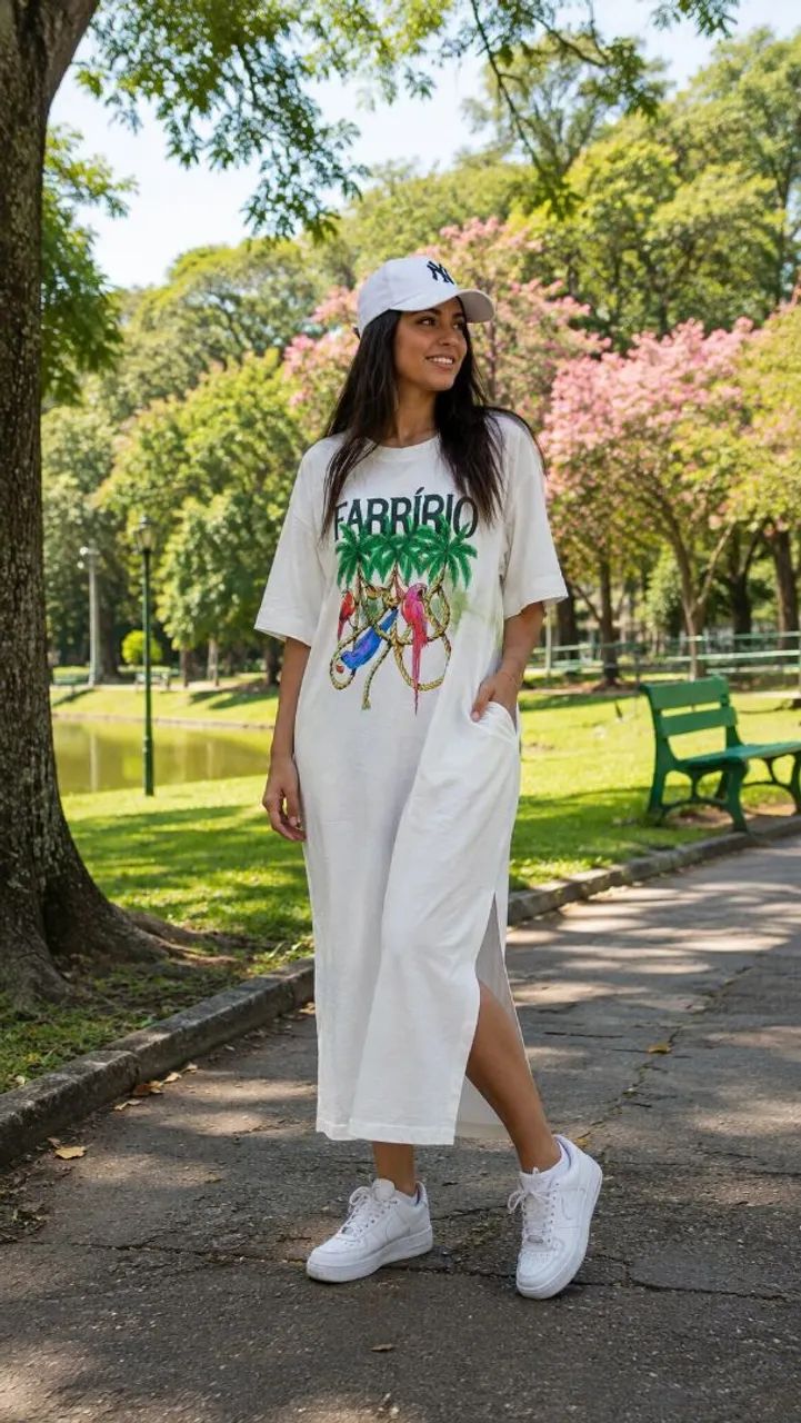SÓ HOJE!!! Vestido Mid Farm Original 