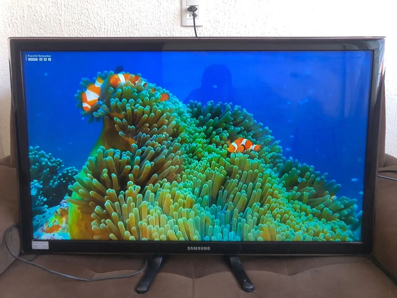 Tv Samsung smart 43 polegadas muito nova imagem perfeita 