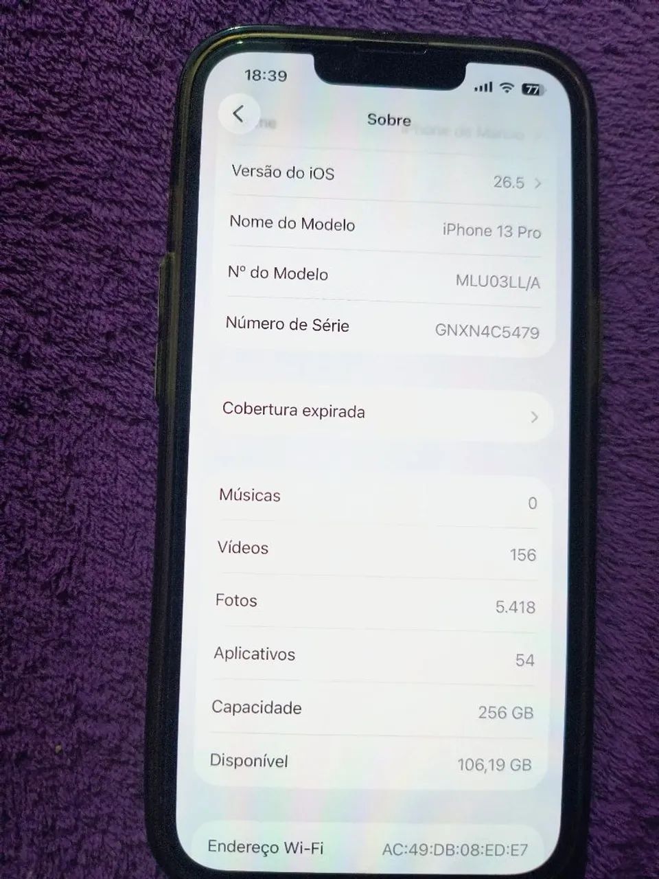 iPhone 13 pro 256gb