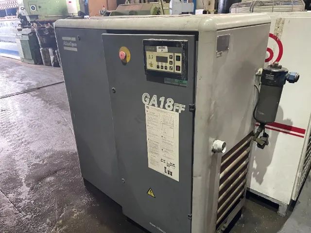 Compressor Parafuso Atlas Copco GA18 FF - 22CV - Foto 3