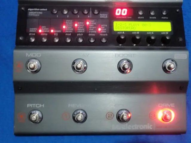 PEDALEIRA TC ELETRONIC NOVA SYSTEM 