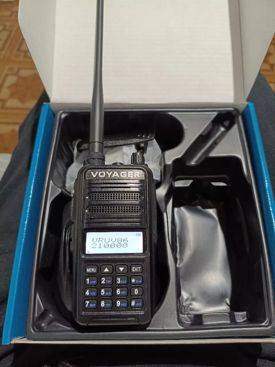 Rádio Voyager VR-UV86 Dual 136-174/210-310Mhz - Foto 6