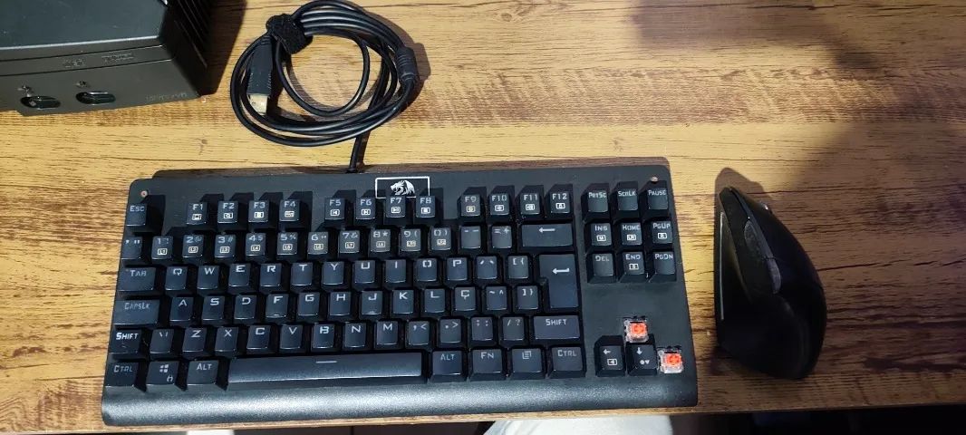 teclado mecanico + mouse ergonomico - Foto 2