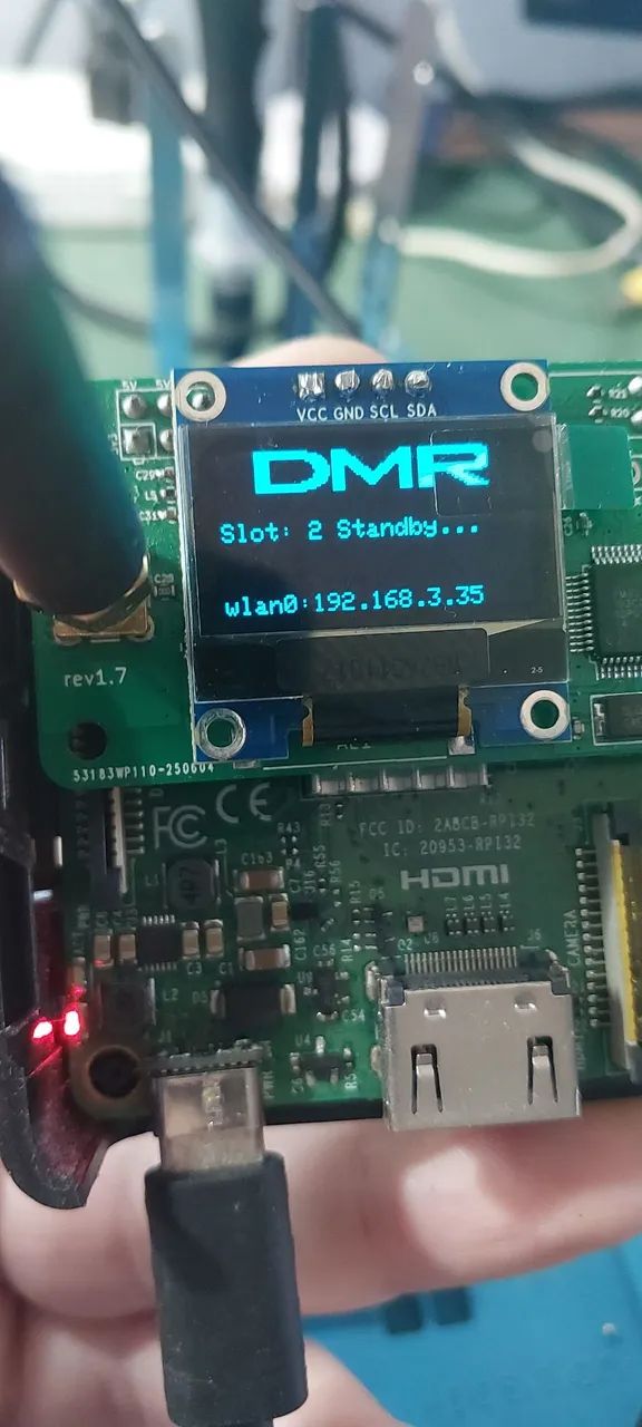 Kit hotspot dmr raspberry pi 3b + mmdvm - Foto 3
