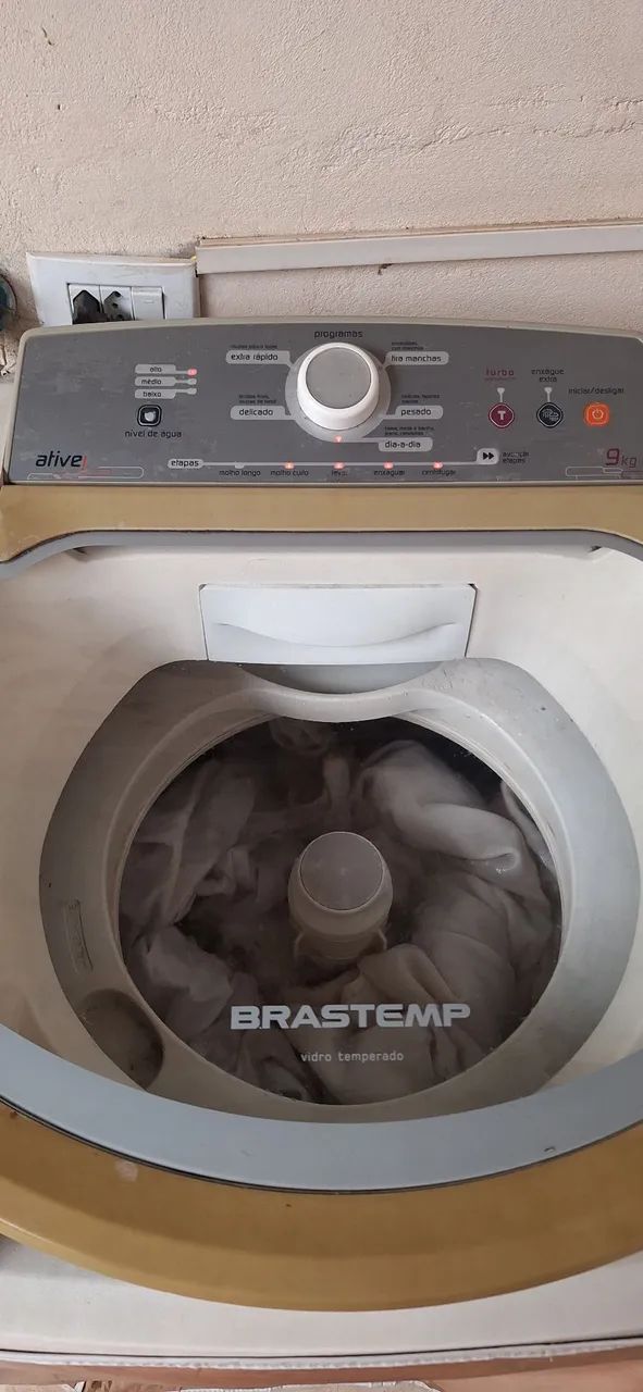 Lavadoura Brastemp Active 9kg em perfeito funcionamento. - Foto 2