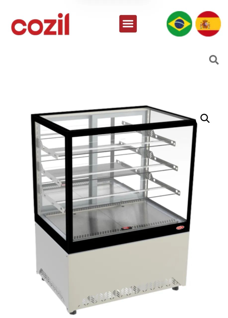 Vitrine refrigerada/ refrigeração COZIL INOX - Foto 4