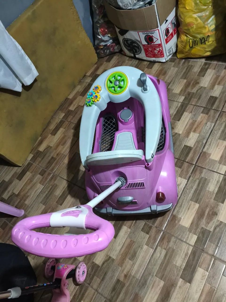 Fusca Carrinho de passeio 2 em 1 - Foto 4