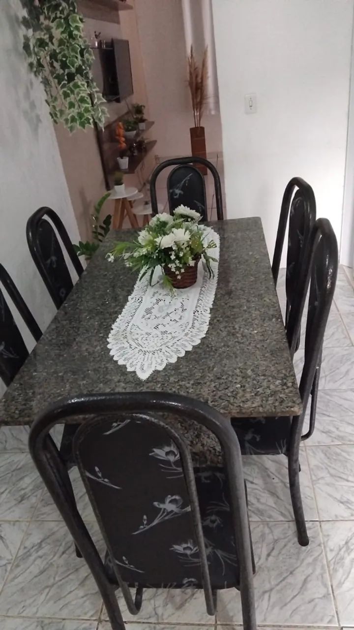 Mesa de jantar 6 lugares 