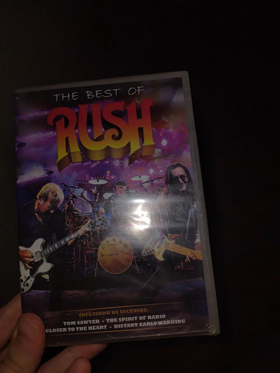 Dvd musical the best of rush (lacrado)
