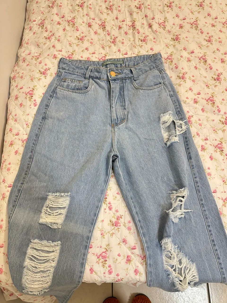 Calça wid leg