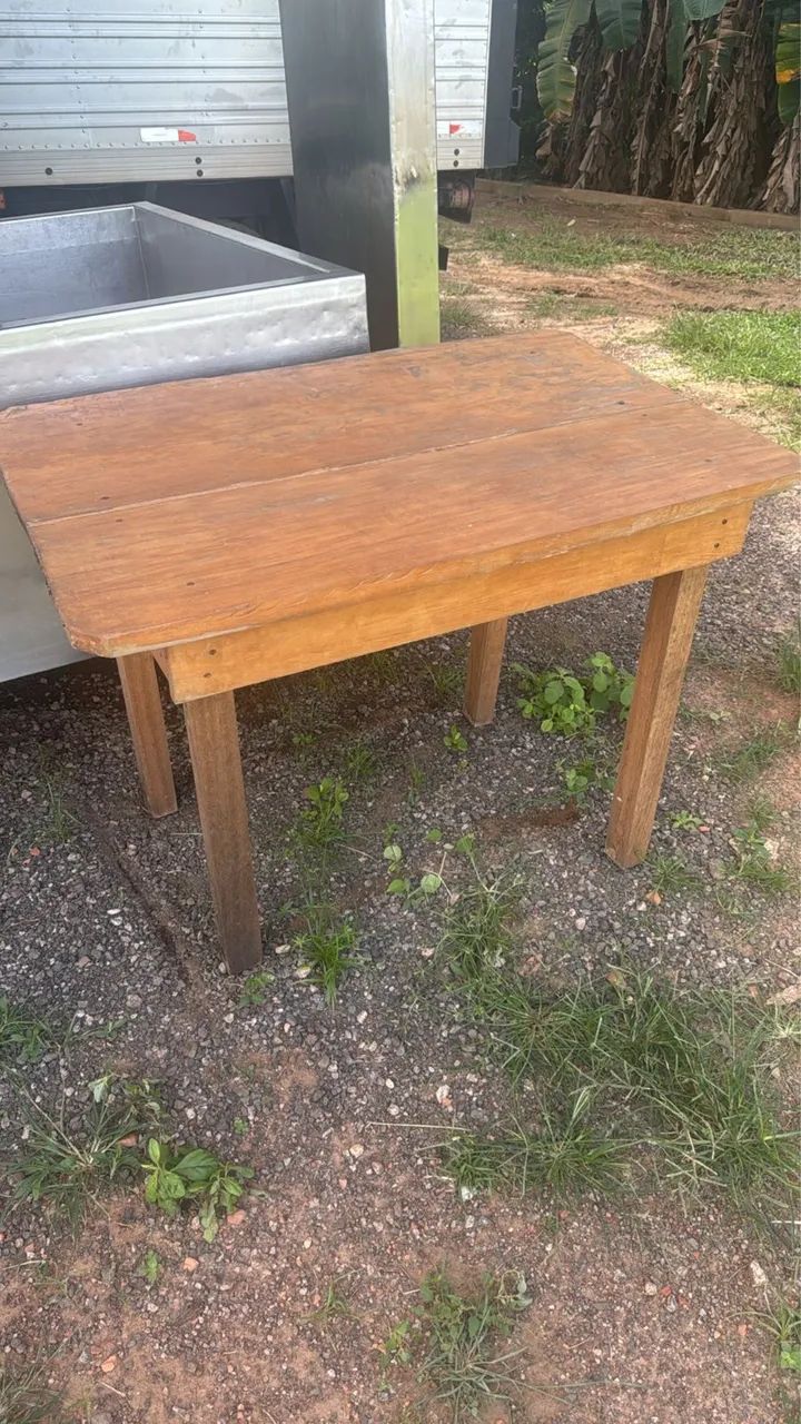 Vendo mesa de madeira  - Foto 2