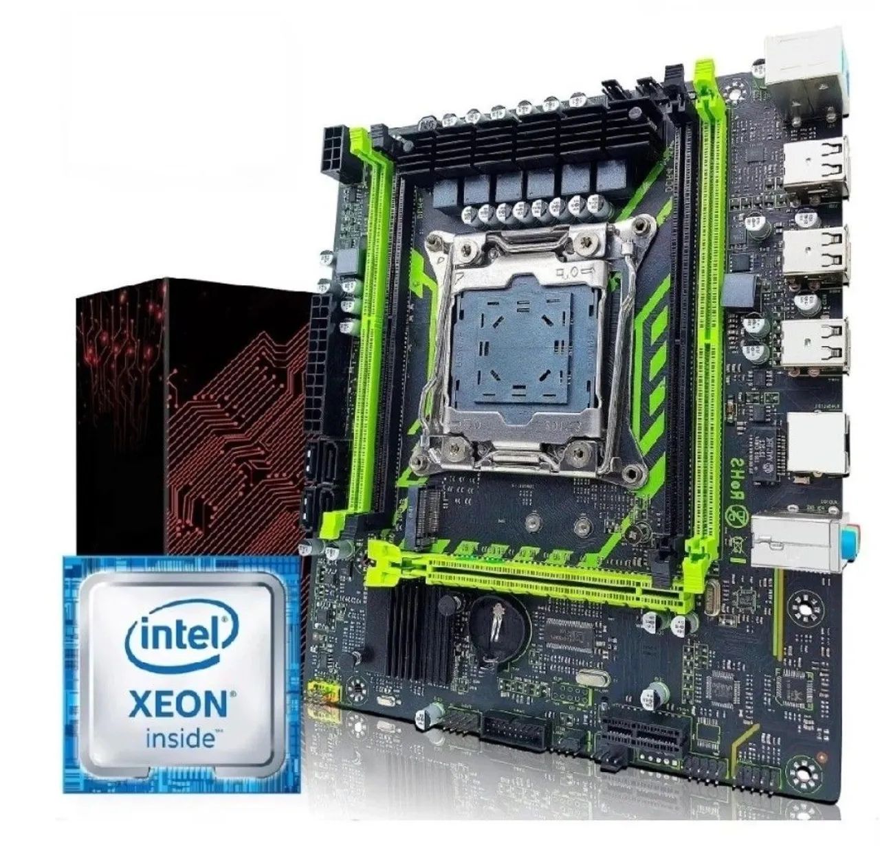 KIT XEON PLACA MÃE + PROCESSADOR E5 2630 V4 ACEITO TROCAS...