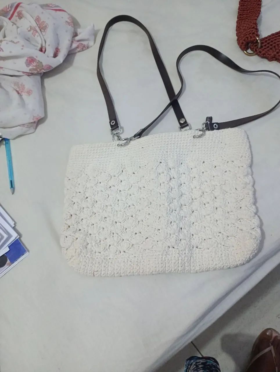 Bolsa de crochê  - Foto 2