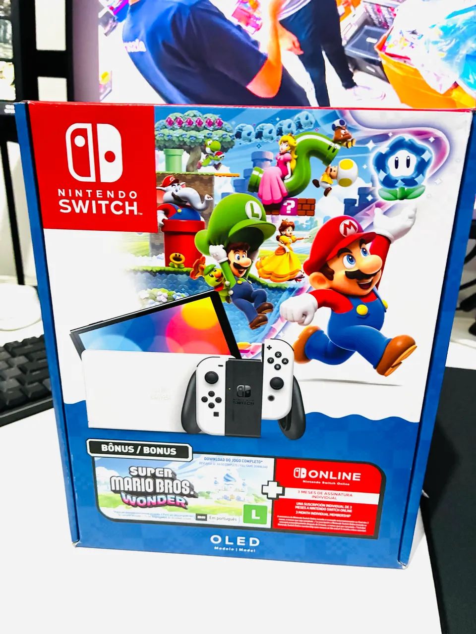 Nintendo Switch Oled - NOVO 