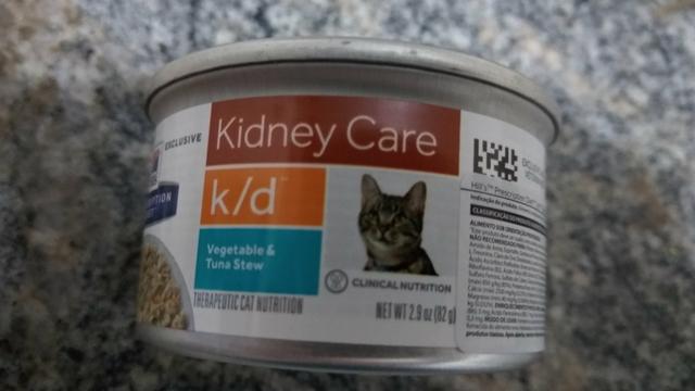 Ração Úmida Hills Prescription Diet K/D para Gatos - Renal - Lata 82g