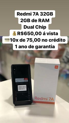 Redmi 7A 32Gb 10x de 75,00