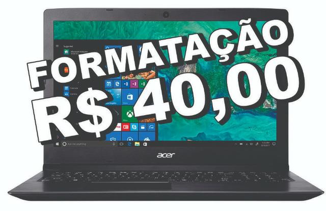Formatação de Notebooks e PCs