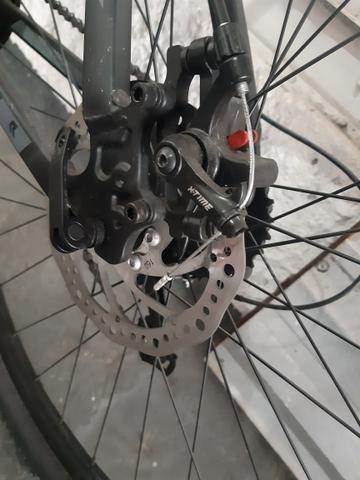 Bicicleta impecável com NF - Foto 6