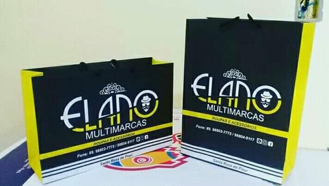 Trabalho com montagem de sacolas de papel zap * - Foto 5