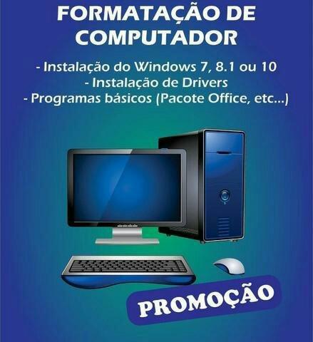 Formatação de computadores de imediato