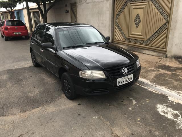 Gol G4 preto 2008 4 porta 1.0 completo em dias - Foto 2