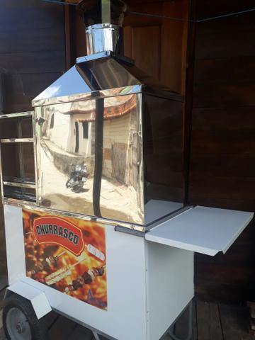 Vendo carrinho de churrasco