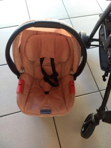 Vendo carrinho e bebê conforto - Foto 3