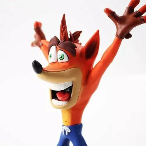 Crash Bandicoot Activision Action Figure Boneco Jogo 23cm - Foto 3