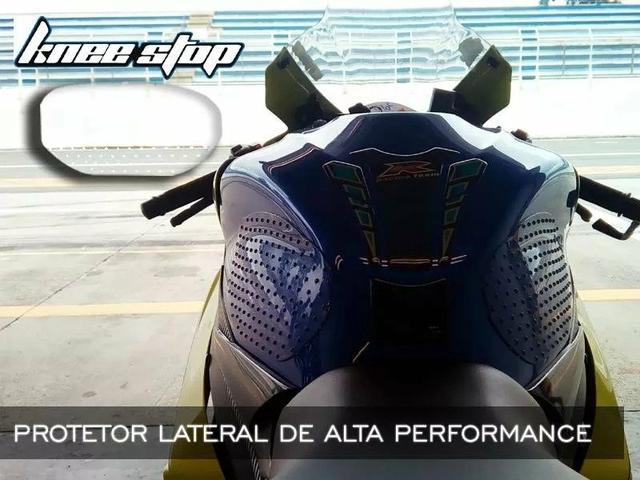 Adesivos Protetores lateral tanque moto - Foto 3