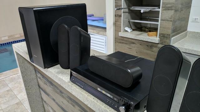 Home Theater Samsung Ht-x70t 1200w Rms completo - Foto 2