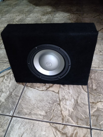 Caixa slim sub bravox bobina dupla 10 polegadas - Foto 5