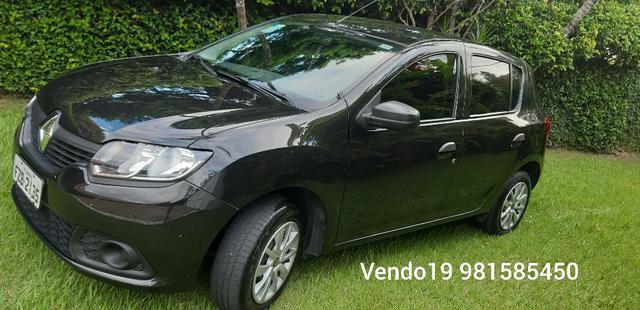 Vendo Sandero authentique 1.0 ano 2017 bloco 3 cilindros - Foto 4