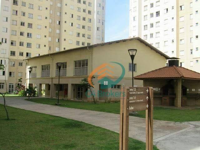 Apartamento com 2 dormitórios para alugar, 45 m² por R$ 1.547,00/mês - Ponte Grande - Guar - Foto 14