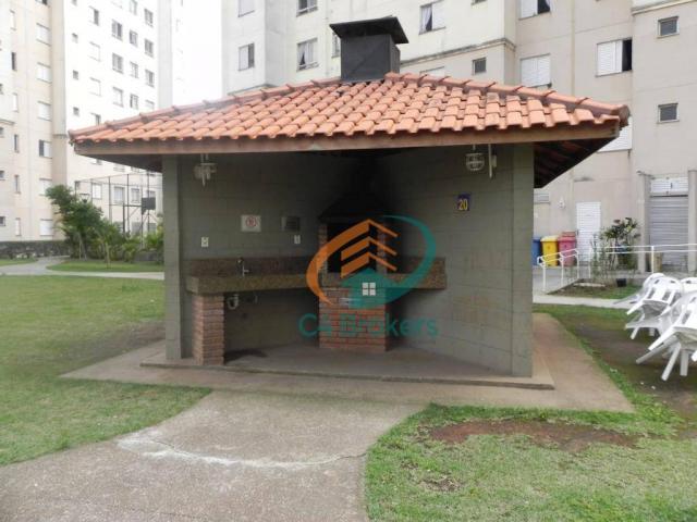 Apartamento com 2 dormitórios para alugar, 45 m² por R$ 1.547,00/mês - Ponte Grande - Guar - Foto 16