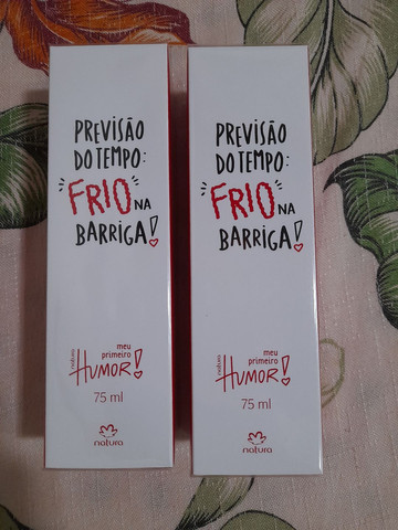 Perfumes natura na promoção