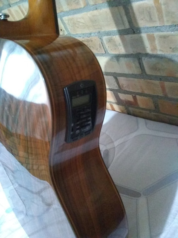 Violão Di Giorgio zerado( elétrico de naylon) - Foto 4