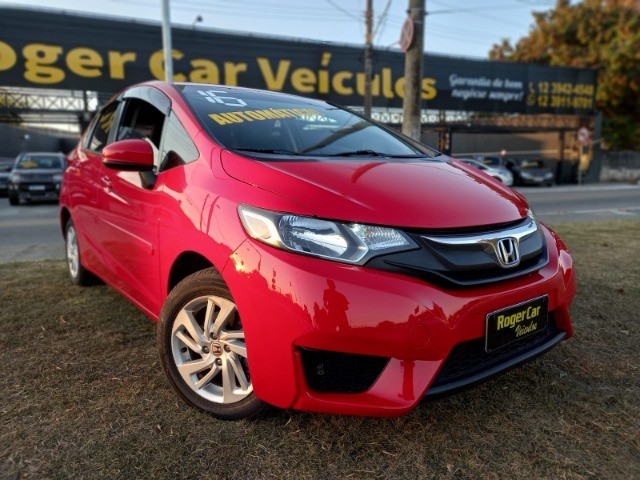HONDA FIT LX CVT VERMELHO, TOP! AUTOMATICO