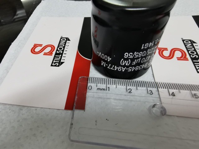 Capacitor Eletrolítico 470uf 400v Epcos 35x40mm Original - Foto 2