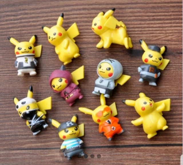 Coleção Pikachu - 10 miniaturas - Foto 2