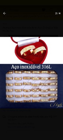 QUEIMA DE ESTOQUE ALIANÇAS E ANÉIS 316L?